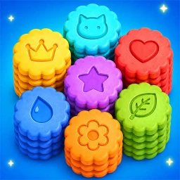 Hexa Pile: Color Stack Sort